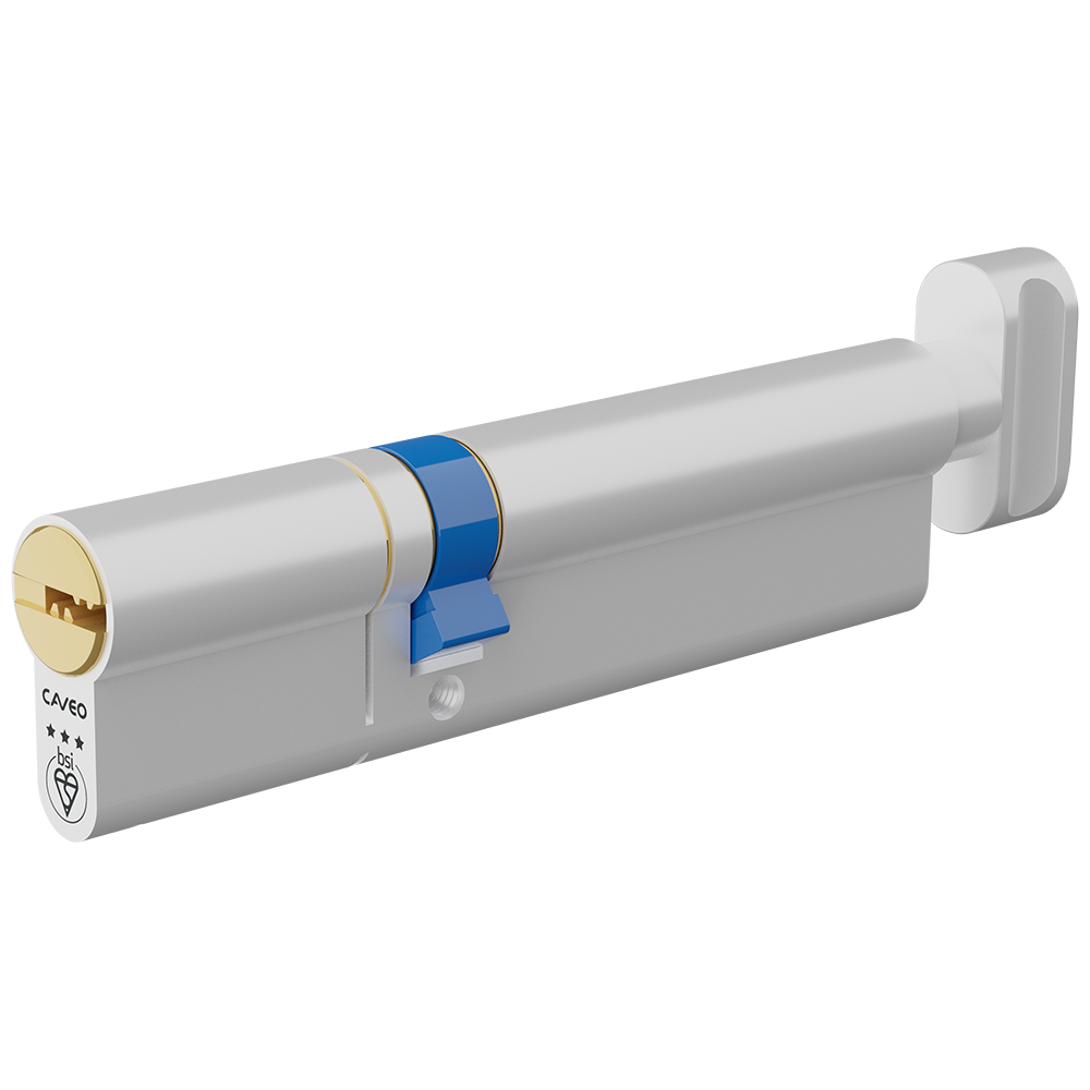 CAVEO TS007 3* Key & Turn Euro Dimple Cylinder - 110mm 40(Ext)/70 (35/10/65T) KD