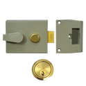 UNION 1026, 1027 & 1028 Non-Deadlocking Nightlatch - 1028 - 60mm CG Case - PL Cyl Visi
