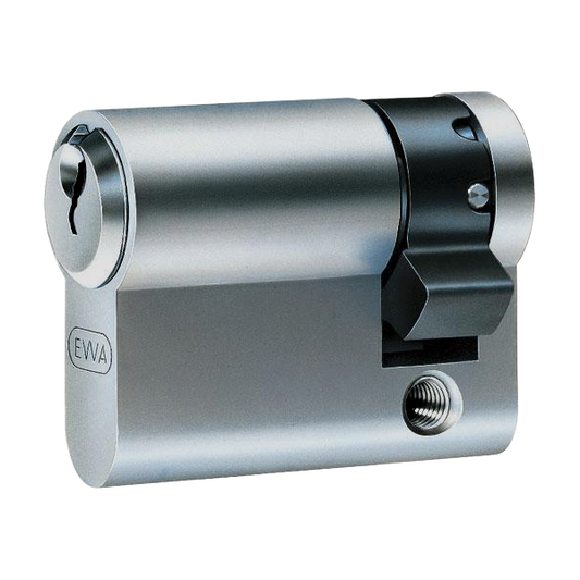 EVVA A5 HZ Euro Half Cylinder With Adjustable Cam KA A67670 - 41mm (32-9) NP
