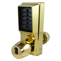DORMAKABA Simplex 1000 Series 1021B Knob Operated Digital Lock With Key Override - PB No Cylinder 1021B-03