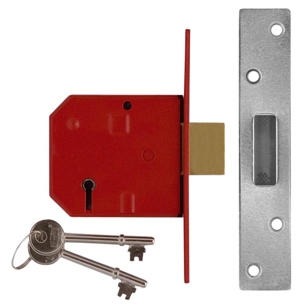 UNION 2134 5 Lever Deadlock - 79.5mm SC KA Boxed