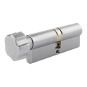 UNION 2X19 Euro Key & Turn Cylinder - 74mm 37/T37 (32/10/T32) KA `WVL482` SC