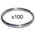 ALDRIDGE Split Rings - 50mm (100 Rings)