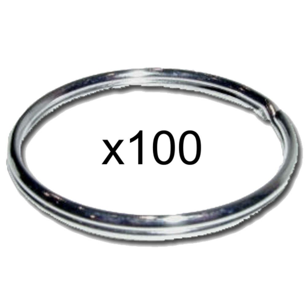 ALDRIDGE Split Rings - 50mm (100 Rings)