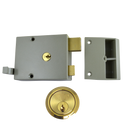 UNION 1332 & 1334 Drawback Rimlock - 60mm CG Case - PL Cyl Boxed