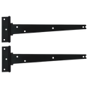 CROMPTON 909 Japaned Tee Hinge - 300mm (1 Pair)