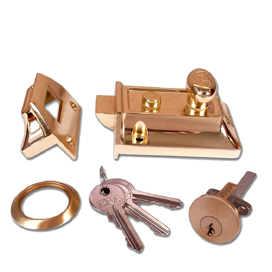 ERA 133 Non-Deadlocking Nightlatch - 60mm PB Boxed