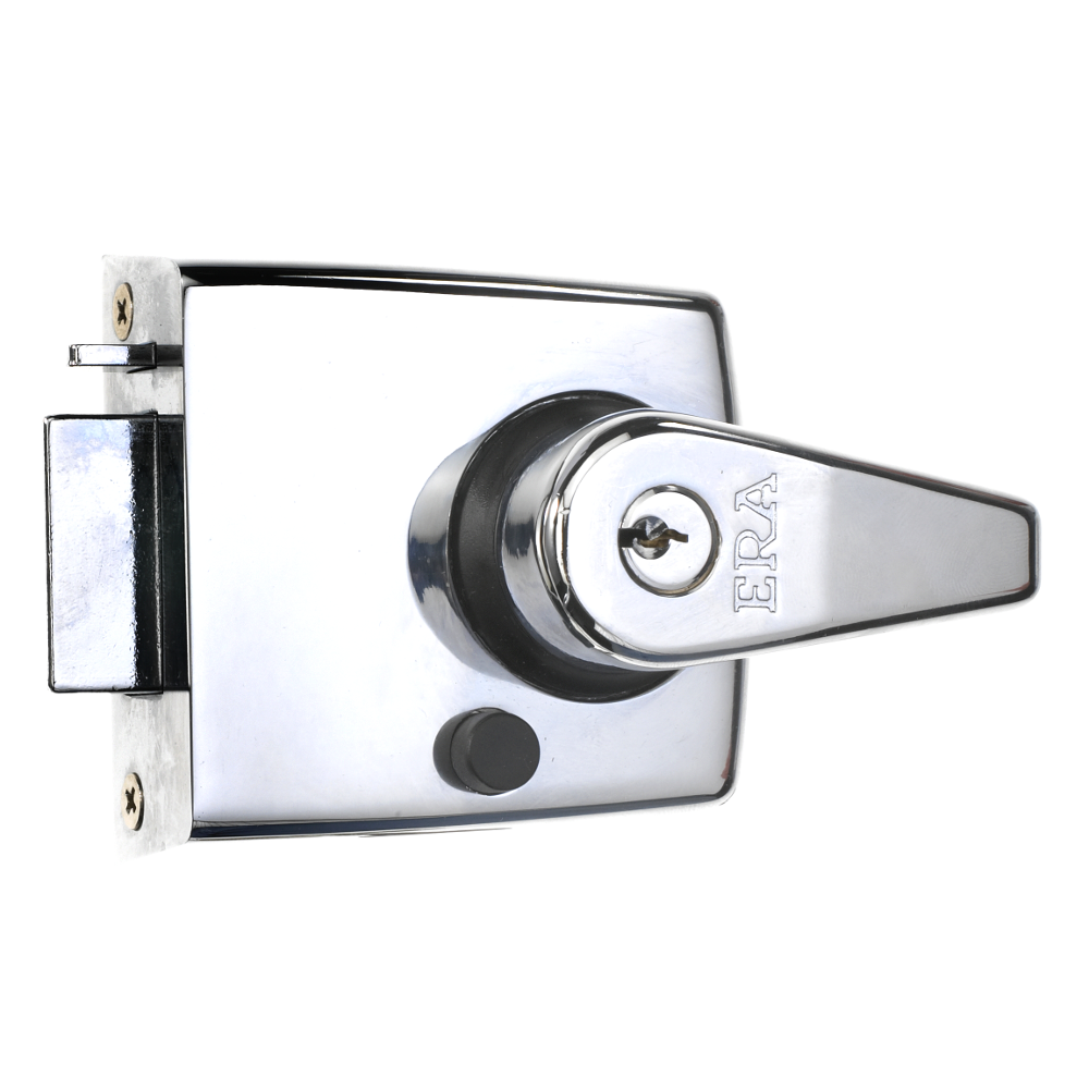 ERA 183 & 193 Deadlocking Nightlatch - 60mm PC With Chrome Cylinder Boxed