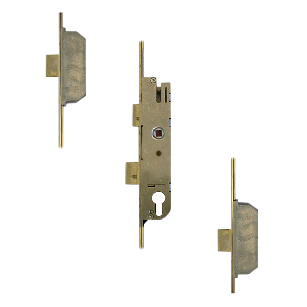 GU Lever Operated Latch & Deadbolt - 2 Dead Bolt (1228mm) - 28/92