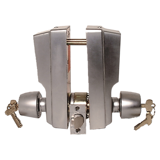 DORMAKABA EE1000 Series EE1021B Back To Back Digital Lock With Key Override On Both Sides - SC With Cylinder