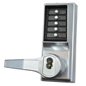 DORMAKABA LP1000 Series Front Only Digital Lock To Suit Panic Latch With Key Override - SC LH No Cylinder
