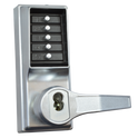 DORMAKABA LP1000 Series Front Only Digital Lock To Suit Panic Latch With Key Override - SC RH No Cylinder