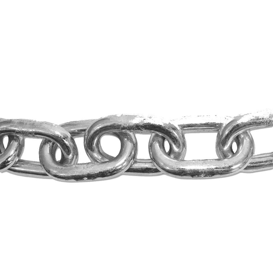 ENGLISH CHAIN Case Hardened Chain - 8mm ZP 1m