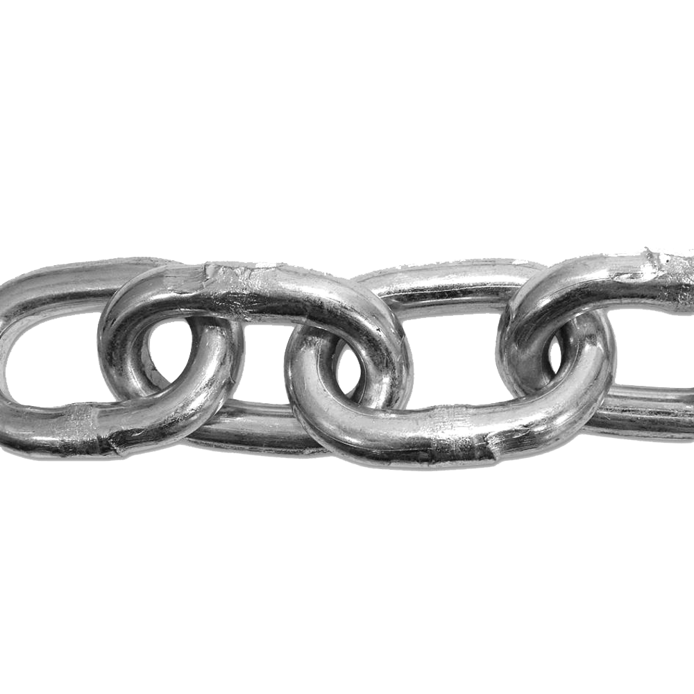ENGLISH CHAIN Case Hardened Chain - 10mm ZP 1m
