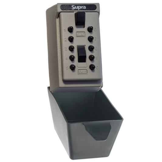 SUPRA 001409 Key Safe Complete With Cover - GRY Boxed