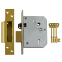 UNION C-Series 3K74E BS 5 Lever Sashlock - 80mm PB KD Boxed