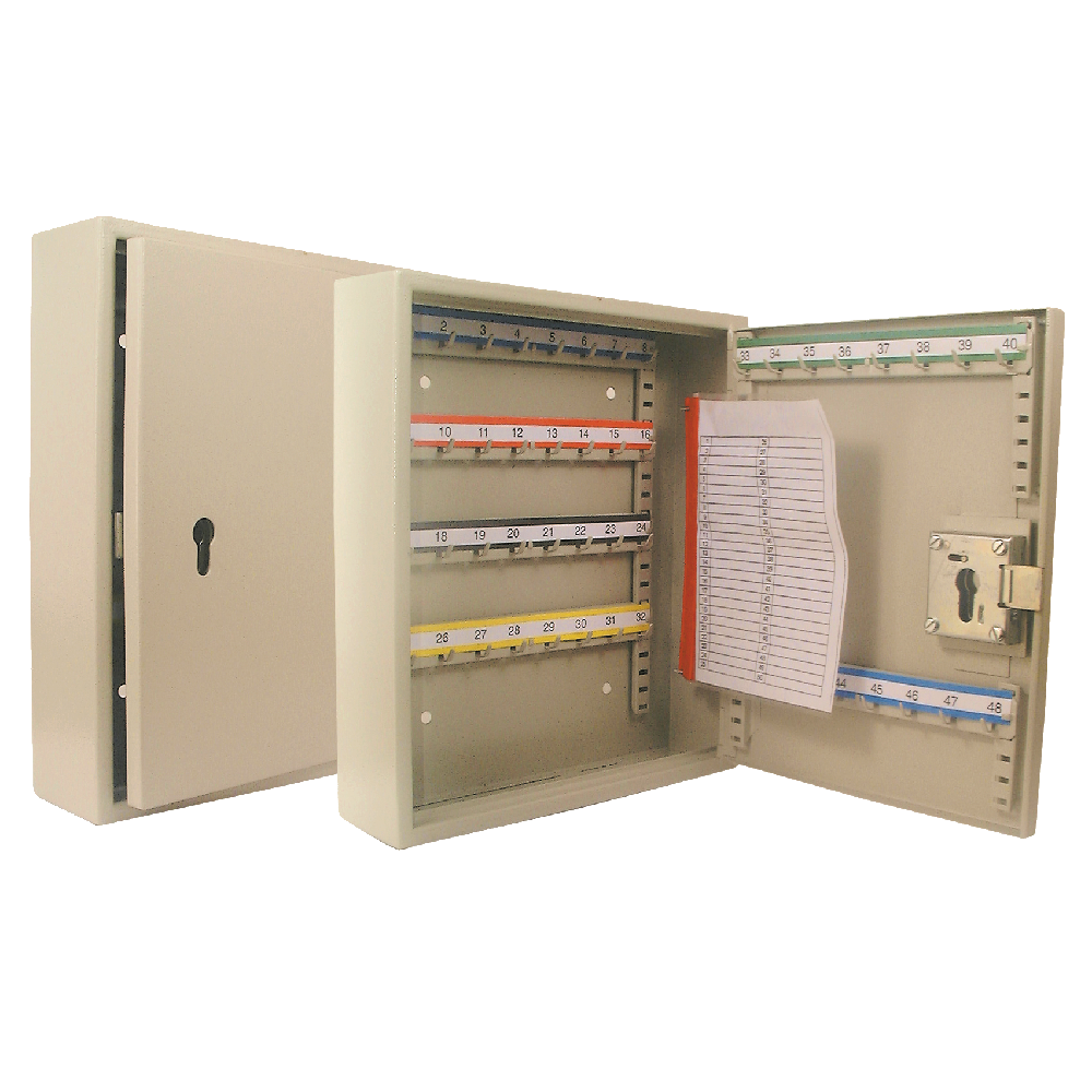 KEYSECURE KS Euro Cylinder Key Cabinet - GREY 50 Key