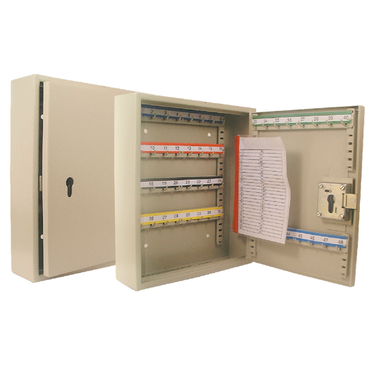 KEYSECURE KS Euro Cylinder Key Cabinet - GREY 50 Key