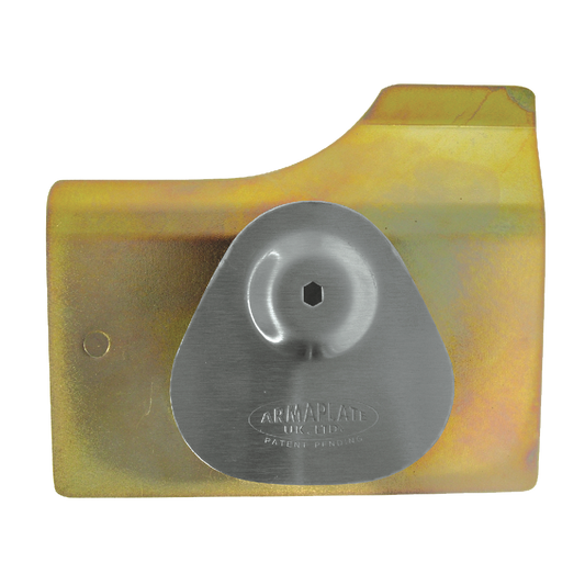 ARMAPLATE Ford Escort Lock Protector Plate - Nearside Front
