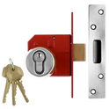 UNION 212441E Euro Deadlock - 75mm SC KD Boxed
