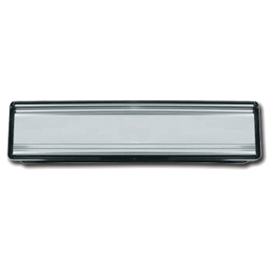 YALE Postmaster Aluminium Letter Box 305mm Wide - Silver