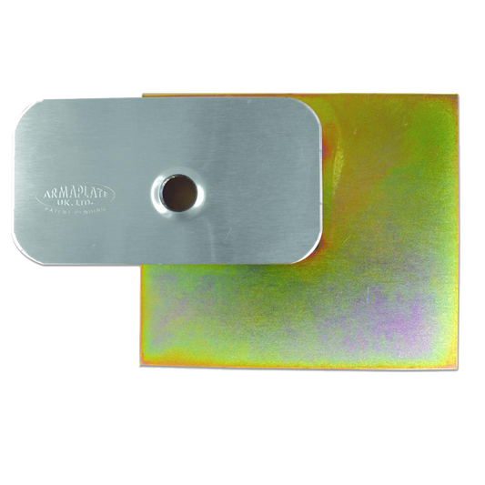 ARMAPLATE Nissan Interstar Lock Protector Plate - Offside Front