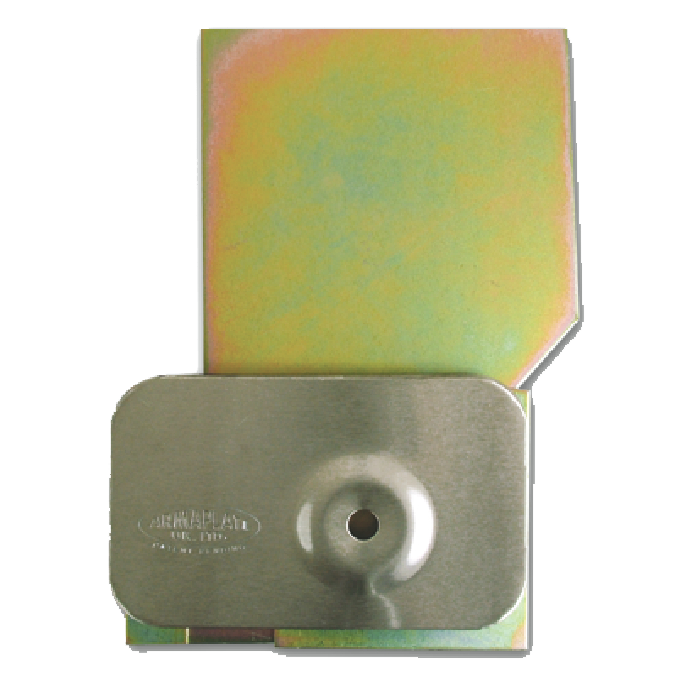 ARMAPLATE Nissan Interstar Lock Protector Plate - Nearside Load