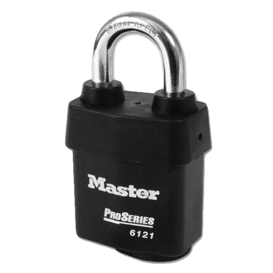 MASTER LOCK 6121 & 6127 Pro-Series Laminated Padlock - 6121 EURD - 54mm KD Boxed