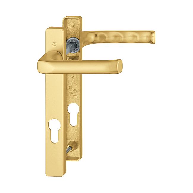 HOPPE London UPVC Lever Door Furniture 113P/366M - Gold
