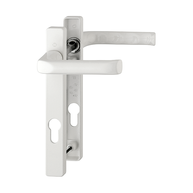 HOPPE London UPVC Lever Door Furniture 113P/366M - White
