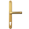 HOPPE London UPVC Lever / Moveable Pad Door Furniture 76G/3831N/113 - Gold