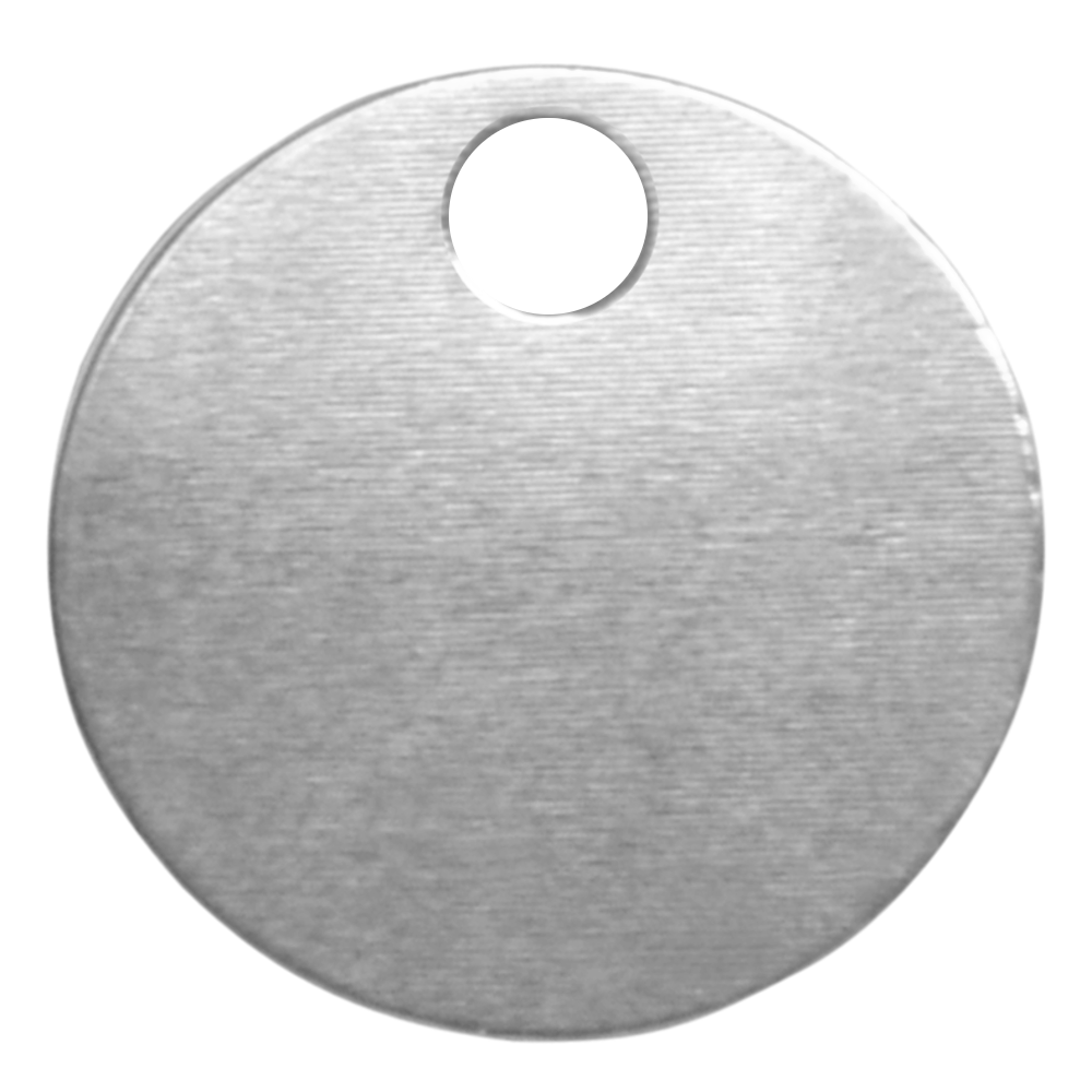 KEYS OF STEEL Pet Tag Discs - NP 25mm