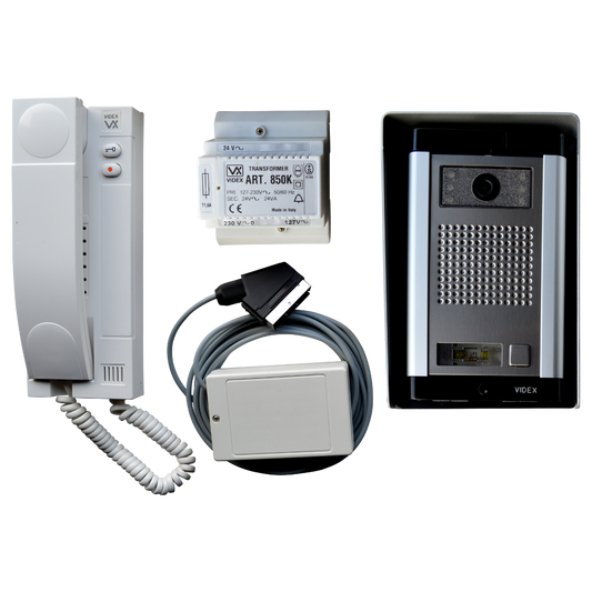 VIDEX Video 1 Way Intercom Kit TV Scart Connection VD6/TV - Scart 1 Way Kit