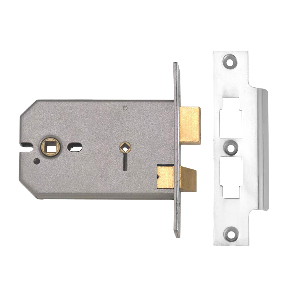 UNION 2026 Horizontal Mortice Bathroom Lock - 127mm SC Bagged