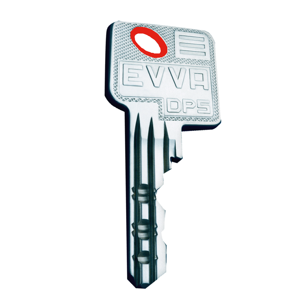 EVVA Key Tag SKR-C - Red