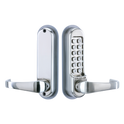 CODELOCKS CL510 / CL515 Digital Lock With Tubular Latch - CL510 SS Without Passage Set