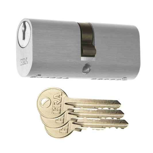 ERA 5-Pin Oval Double Cylinder - 60mm 30/30 (25/10/25) KD SC
