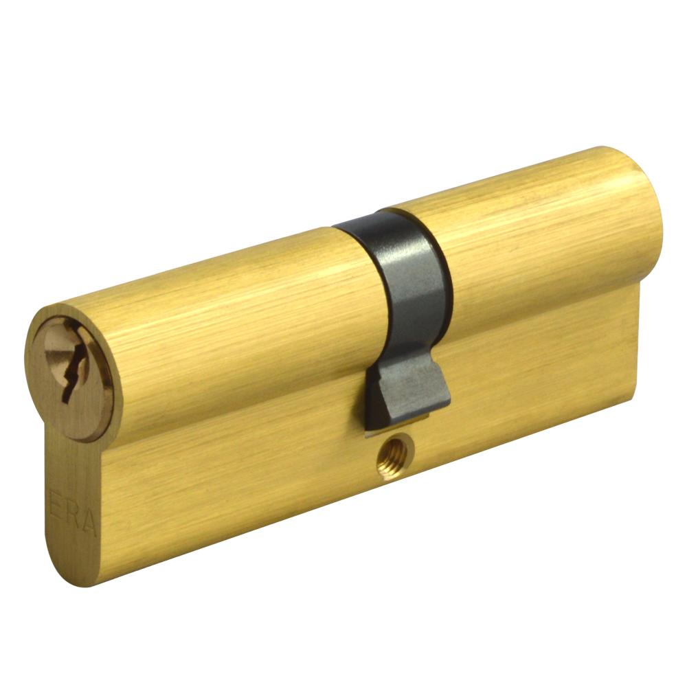 ERA 6-Pin Euro Double Cylinder - 90mm 45/45 (40/10/40) KD PB