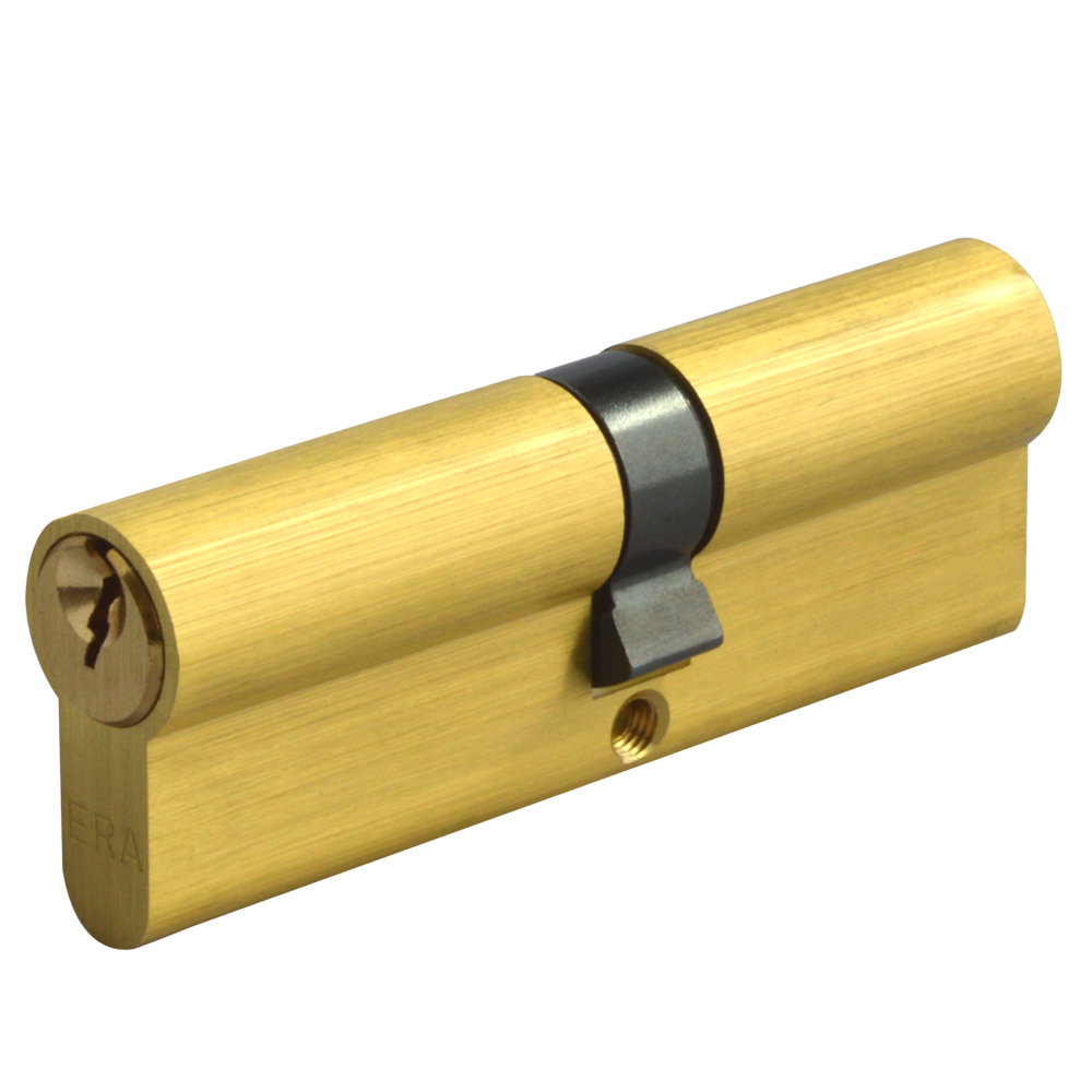 ERA 6-Pin Euro Double Cylinder - 100mm 50/50 (45/10/45) KD PB