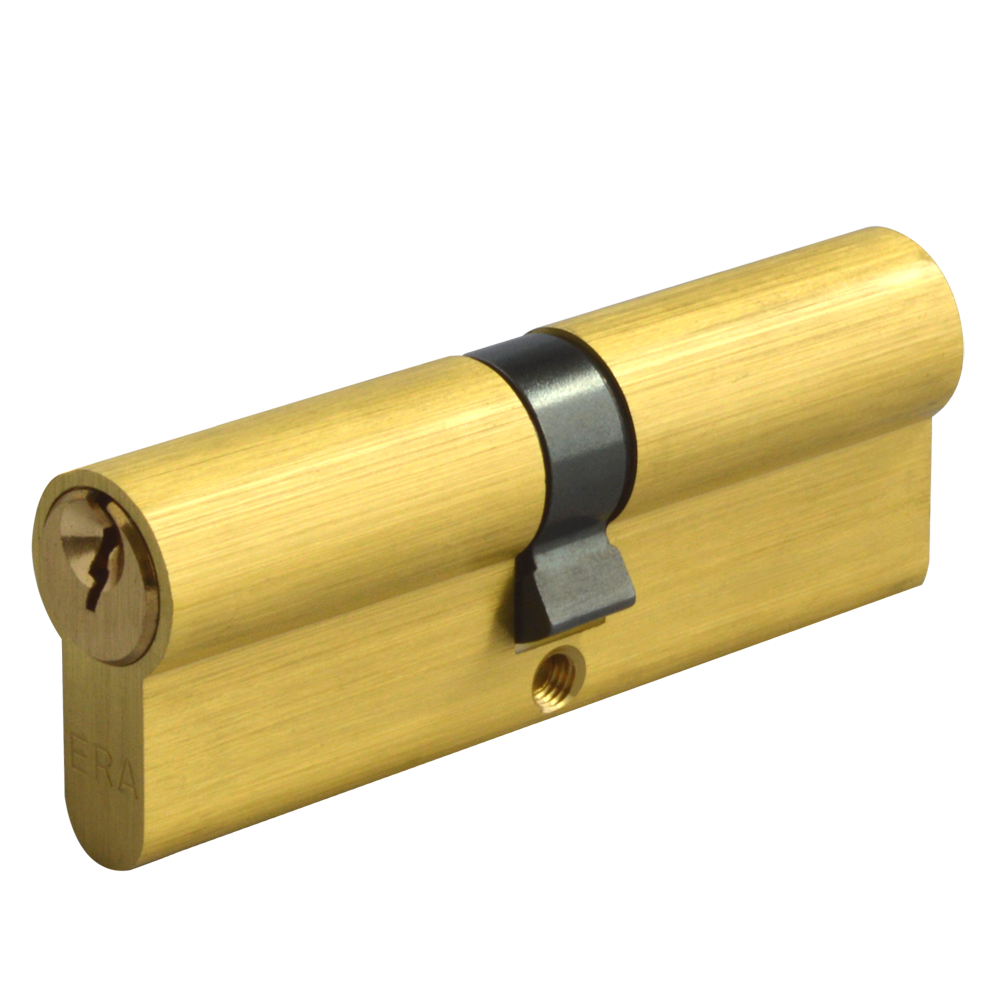 ERA 6-Pin Euro Double Cylinder - 100mm 45/55 (40/10/50) KD PB