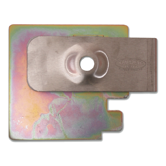ARMAPLATE Citroen Relay Mark 2 Lock Protector Plate - Nearside Front