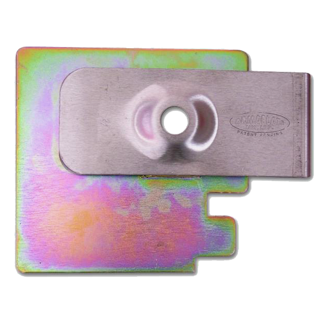 ARMAPLATE Peugeot Boxer Mark 2 Lock Protector Plate - Offside Front