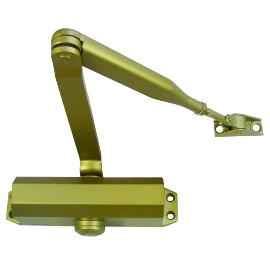 BRITON 121CE Size 3 Overhead Door Closer - Gold (GE)