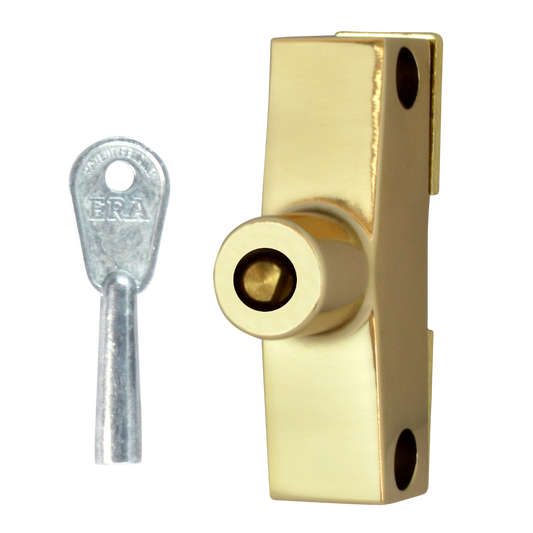 ERA 801 & 802 Automatic Window Snap Lock - PB Std Key 1 Lock + 1 Key Visi