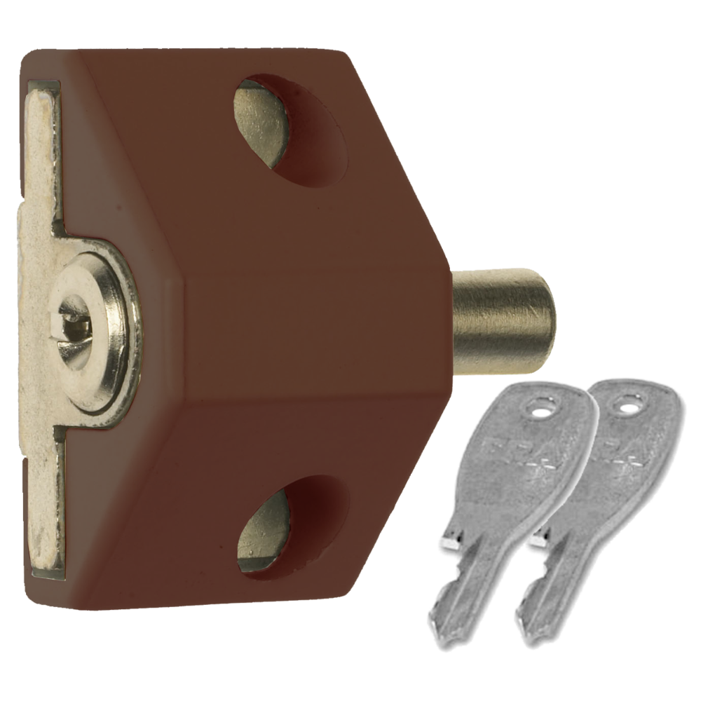 ERA 100 Patio Lock - Brown Visi