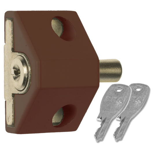 ERA 100 Patio Lock - Brown Visi