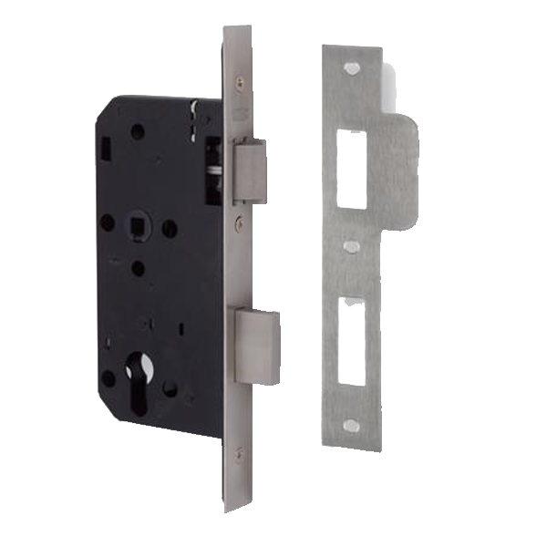 UNION JL2C212R DIN Standard Euro Sashcase - 85mm SS Square Boxed