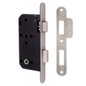 UNION J2C27 DIN Standard Mortice Bathroom Lock - 83mm SS Radius Boxed