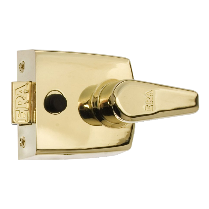 ERA 1630 Non-Deadlocking Nightlatch - 60mm PB Case - PB Cyl Boxed