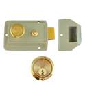 UNION 1022 Non-Deadlocking Nightlatch - 60mm CG Case - PL Cyl Boxed